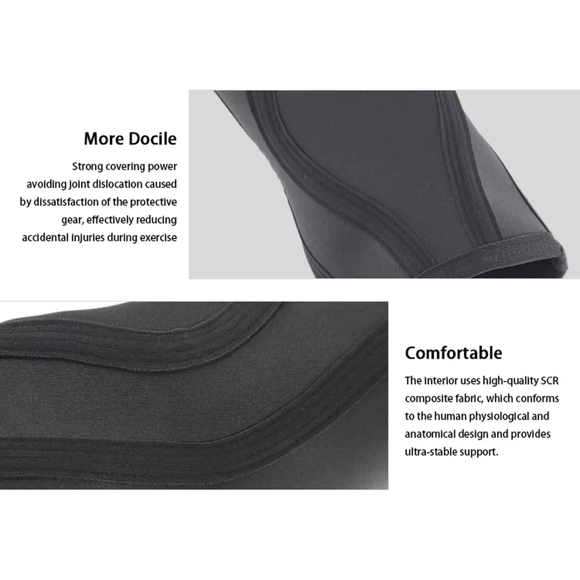 Elevate Your Performance with 7Mm Neoprene Knee Sleeves - Ultimate Support for Men and Women in Gym, Crossfit, and Weightlifting